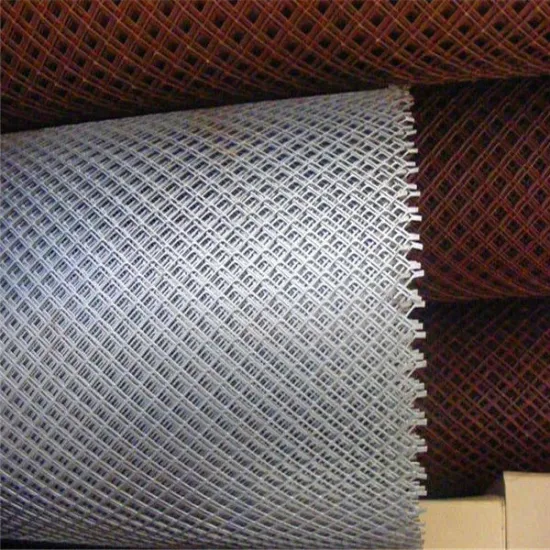 stretched steel sheet/painted expended mesh panel/reinforced wall wire mesh