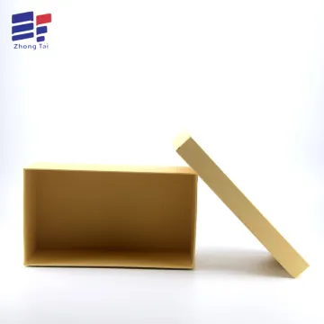 Hand made kraft  paper clothing packaging box