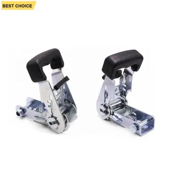 Manufacturer of GL-16711-2: 800kgs 25mm 1 Inch Zinc Plated Ratchet Belt with Metal Buckle and Rubber Handle