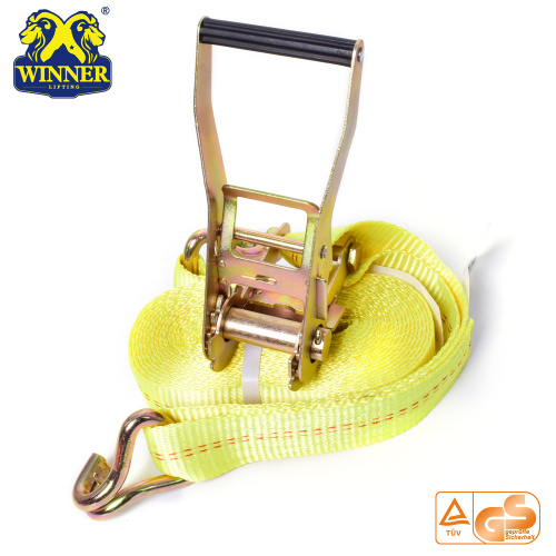 Polyester Webbing Light Ratchet Buckle Strap For Heavy Duty