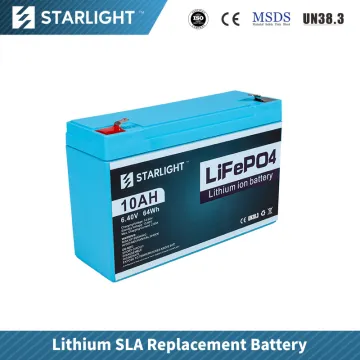 6.4V 10AH LiFePO4 Battery Replace Lead Acid Battery