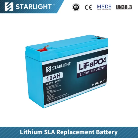6.4V 10AH LiFePO4 Battery Replace Lead Acid Battery