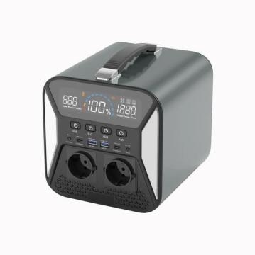 500W Portable Smart Power Station AC 220V Lithium Solar Generator - Emergency Backup Power Supply