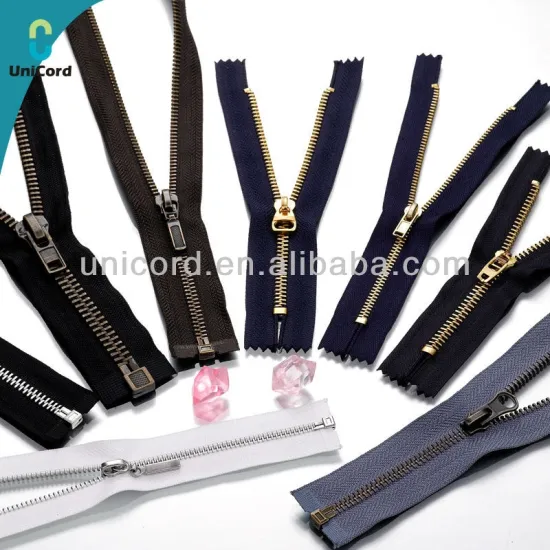 Gold Metal Zipper Metal Zipper Machine