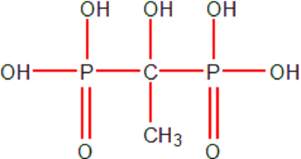 (1-Hydroxyethane-1 1-diyl) حمض diphosphonic CAS رقم 2809-21-4