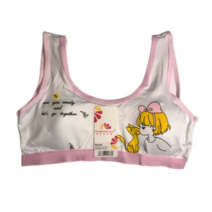 Breathable Girls Training Bra Comfortable Children Clothing Kids Training Bras Set
