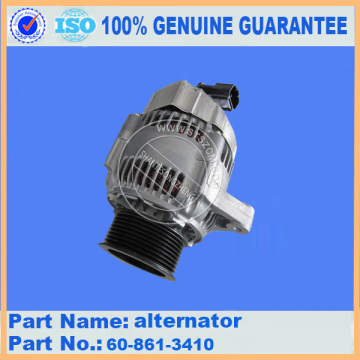 Części zamienne Komatsu Alternator PC200-7 600-861-3410