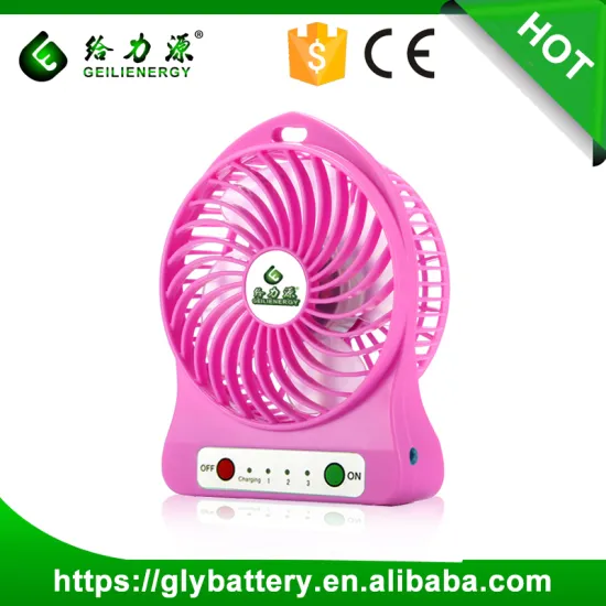 Newest Rechargeable USB Mini Handheld Battery Operated Pocket Fan