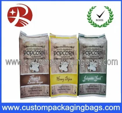 Creative Plastic Laminated Plastic Food Packaging Bags For Popcorn / Cookie