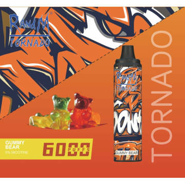 100% d&#39;origine Randm Tornado 6000 Puffs Wholesale