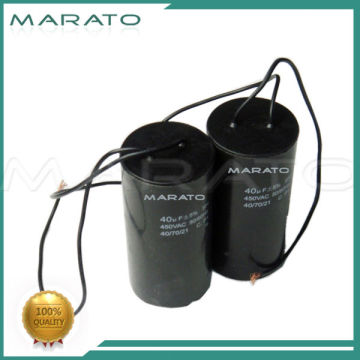 quality capacitor CBB60 AC motor run capacitor 16uf