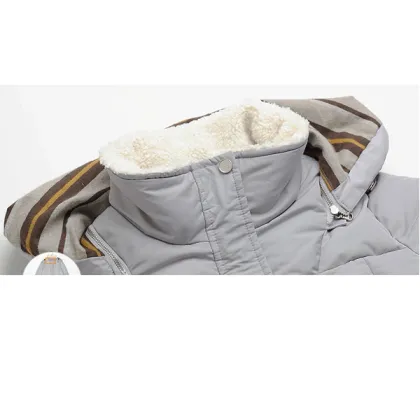 Fashionable Long Style Custom Snow Jacket