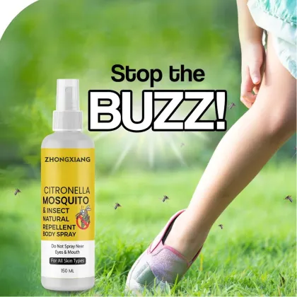 Bulk Natural Plant Based Mosquito Repellent Spray 5oz With Citronella Essential Oil for Insect Mosquito Repellent, Safe for Kids