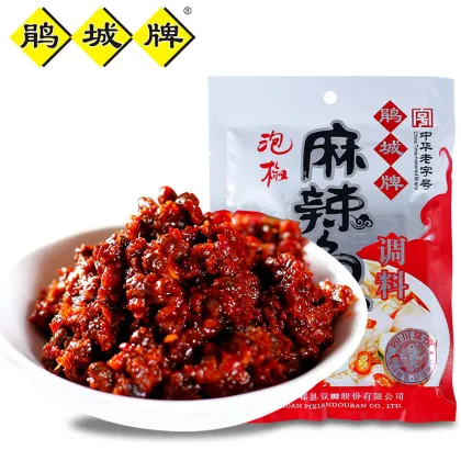 160G Hot Flavour Si Chuan Pickled Spicy Fish Packaging For Condiments