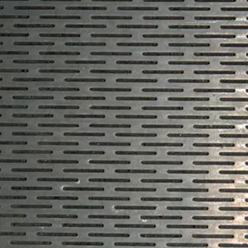 Slotted Hole Perforated Metal Sheet