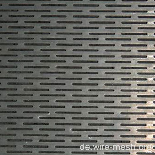 Mikroloch, die runde perforierte Metallblech geschleift