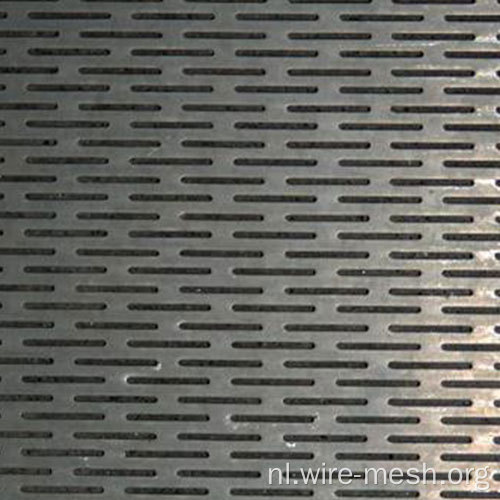 Micro -gat sleuf rond geperforeerde metalen plaat