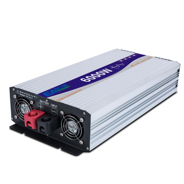 6000W 순수 사인파 인버터 : 12V/24V/48V ~ 220V