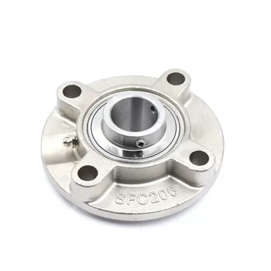 Stainless Steel Round Bearings: SUCFC201 SUCFC204 SUCFC205 Fixing Seats