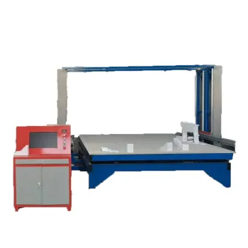 High Density Automatic Vertical CNC Hot Wire Foam Cutter - Styrofoam Cutting Machine Price