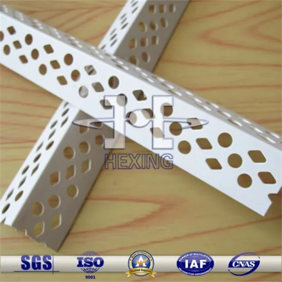 Perforated PVC Corner Bead
