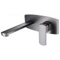 Single Handle Chrome Bathroom Brass Wash Basin Mixer Faucets Water Tap