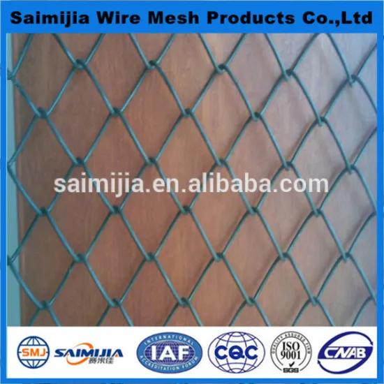 plastic chain link fence for Various color