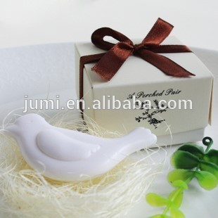love bird shape soap cheap souvenirs