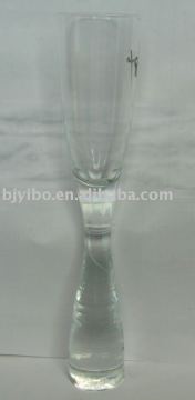 Unique flute champagne glass