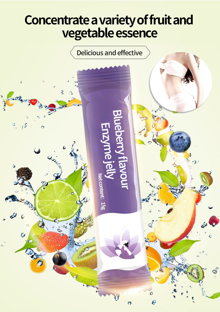 OEM/ODM Weight Management Natural Weight Loss Jelly Detox Diet Supplement Slimming Probiotic Enzyme Jelly