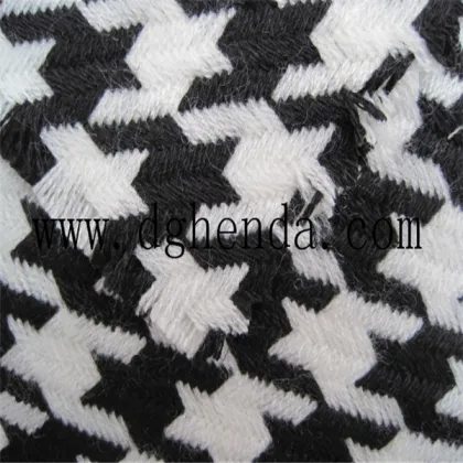 black and white Swallow gird fashion fabric for garment