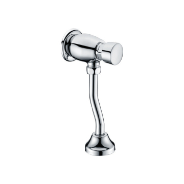 Chrome Plated Time-delay Valve for Public Toilets - Best Seller Brass Urinal Flushing Valve