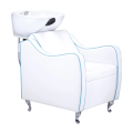 Fauteuil de shampoing de salon professionnel sans repose-pieds