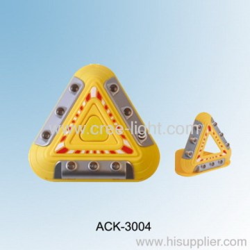 9led Car Used Triangle Emergency Warning Light Ack-3004 