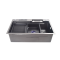 Brushed Surface Stainless Steel Single Bowl Kitchen Sink