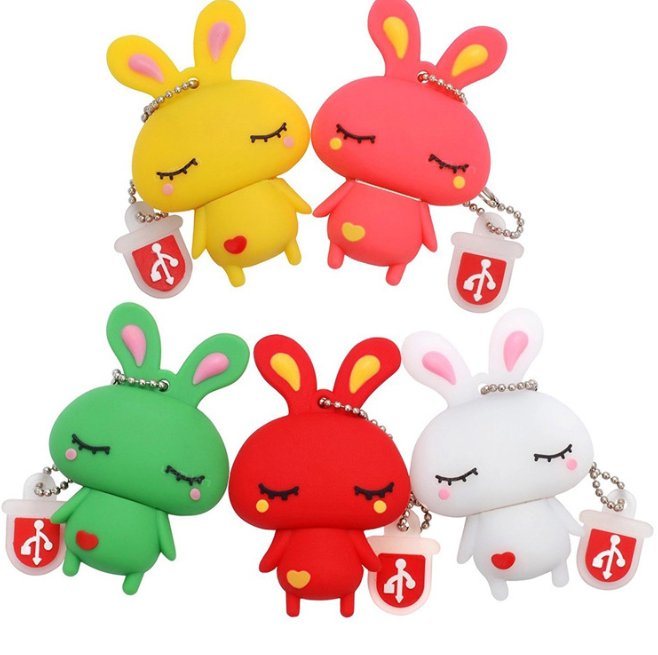 Cartoon Cartoon PVC Rabbit USB Flash Disk