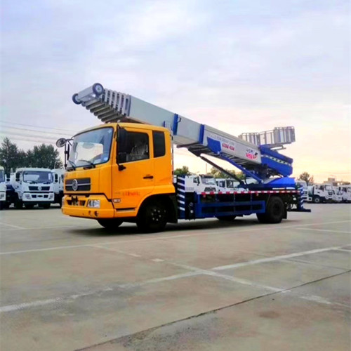 Dongfeng 45 -метровый лестничный грузовик