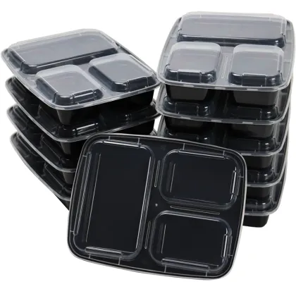 Disposable Food Containers Lunch Box Meal Prep Container