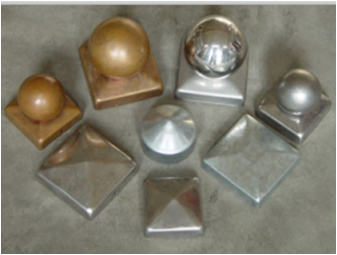 Metal  Square  Post  Cap