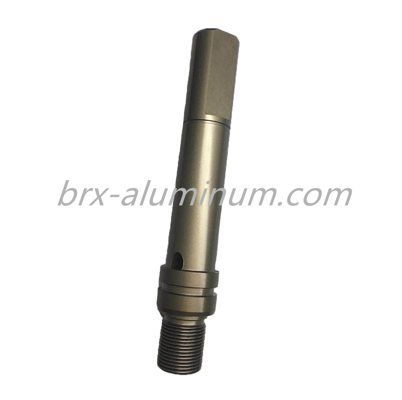 Hard anodized aluminum part