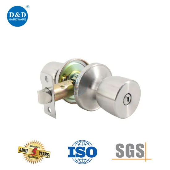 Modern Design Silver Stainless Steel Door Knob Lock