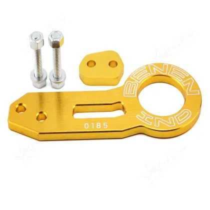 Billet Aluminum Towing Kit - Rear Tow Hook for Car Modification