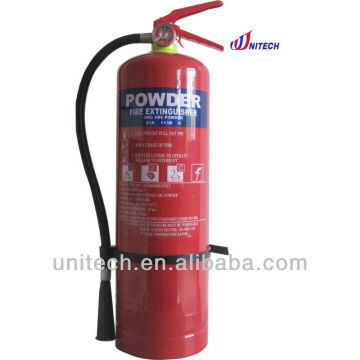 6KG Dry Powder Fire Extinguisher with STEEL cylinder