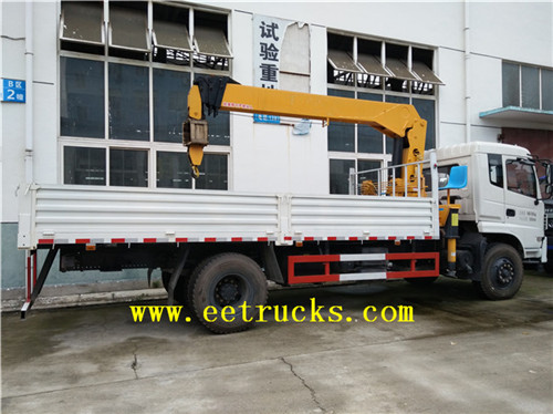 DongFeng 15 ton boom m transuck cranes