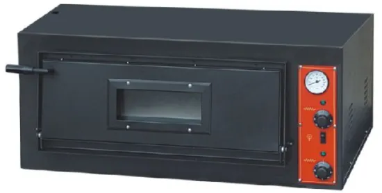 Electric pizza oven, Black