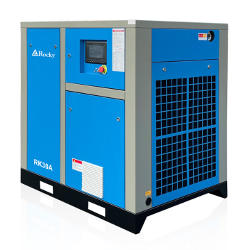 Kompresor udara diam 30hp Rotary yang disesuaikan 8 bar Kompresor Udara Sekrup Industri