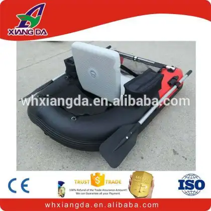 New inflatable fishing float tube with oars