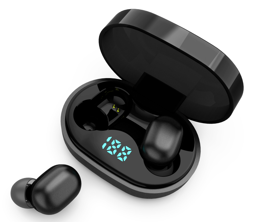 True Wireless Bluetooth Earbuds with Microphone