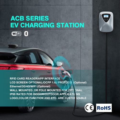 7kw 11kw 22kw ac charger ev home charger