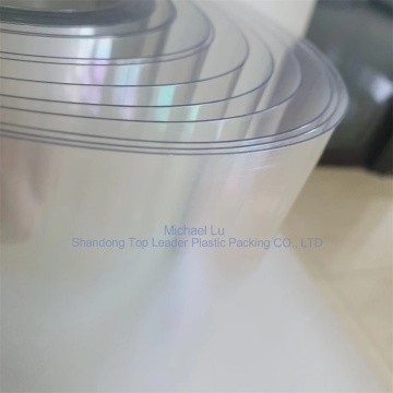 Transparent PET thermoplastic film for label overlay